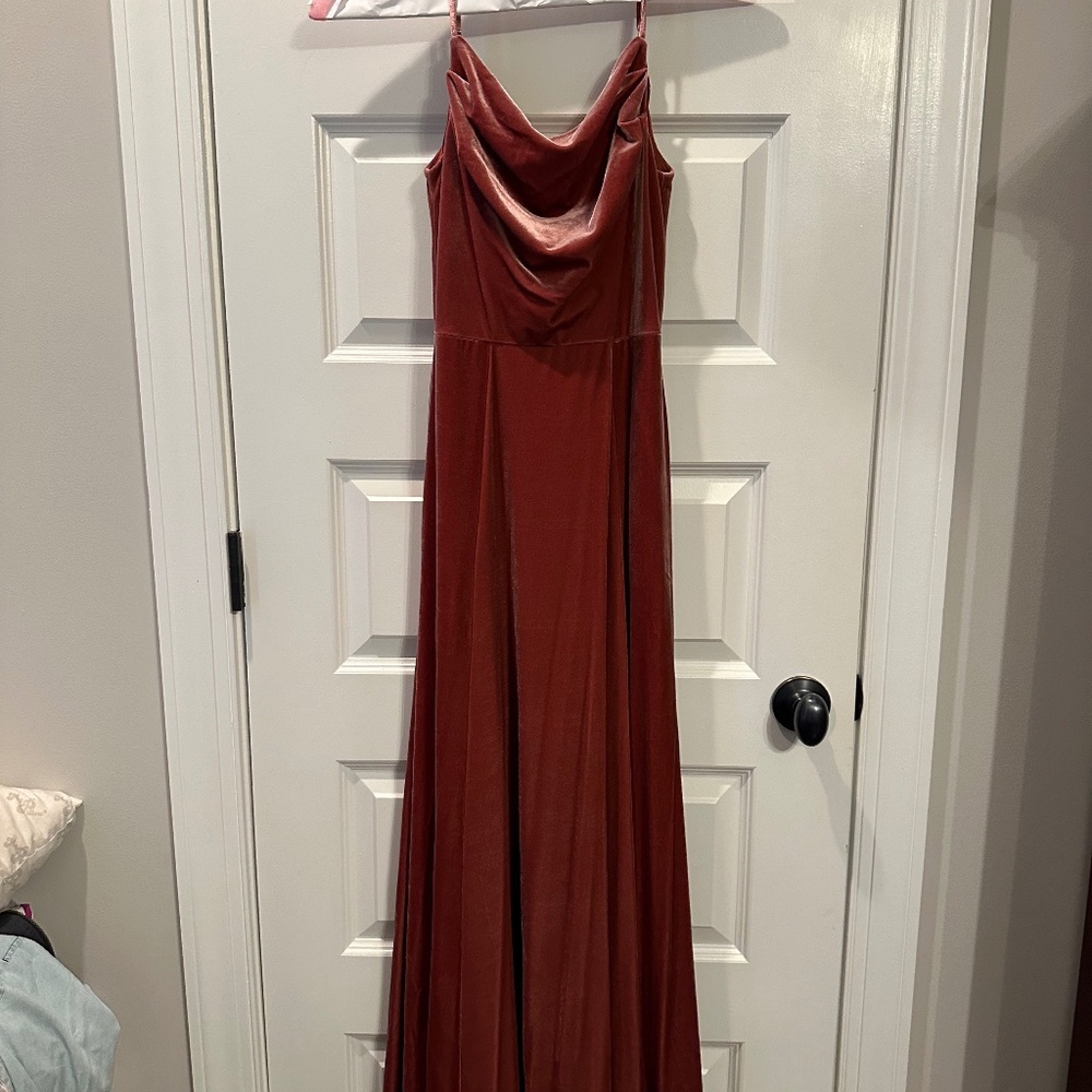Davids Bridal long dress size 0